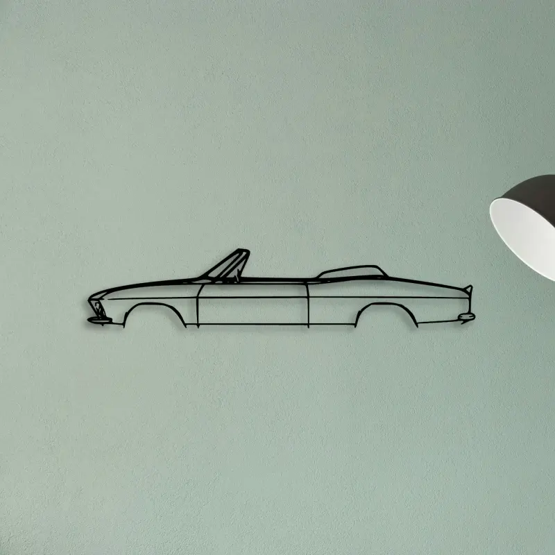 Corvair 1967 — XS (50 cm) metal wall art