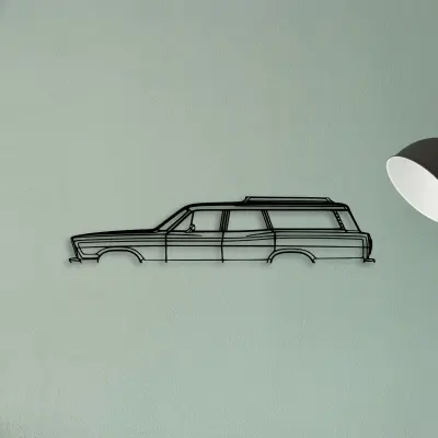 Country Squire 1967 — XS (50 cm) metal wall art