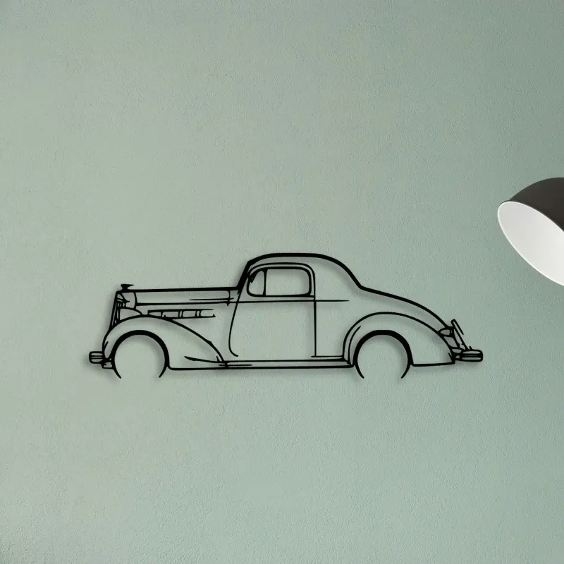 Coupe 1937 — XS (50 cm) metal wall art