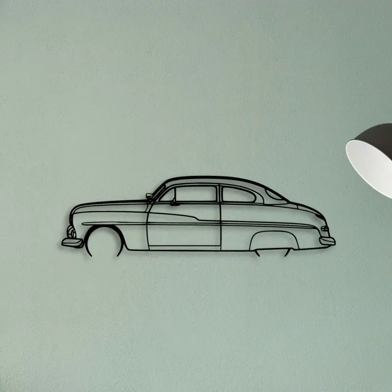 Coupe 1950 — XS (50 cm) metal wall art