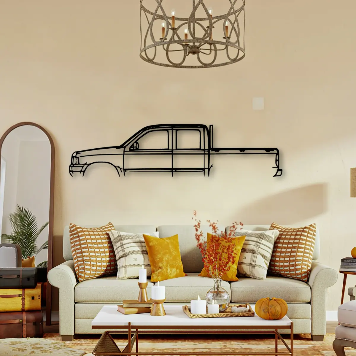 Ford Courier 2003 laser-cut outline from the Tinvibe range