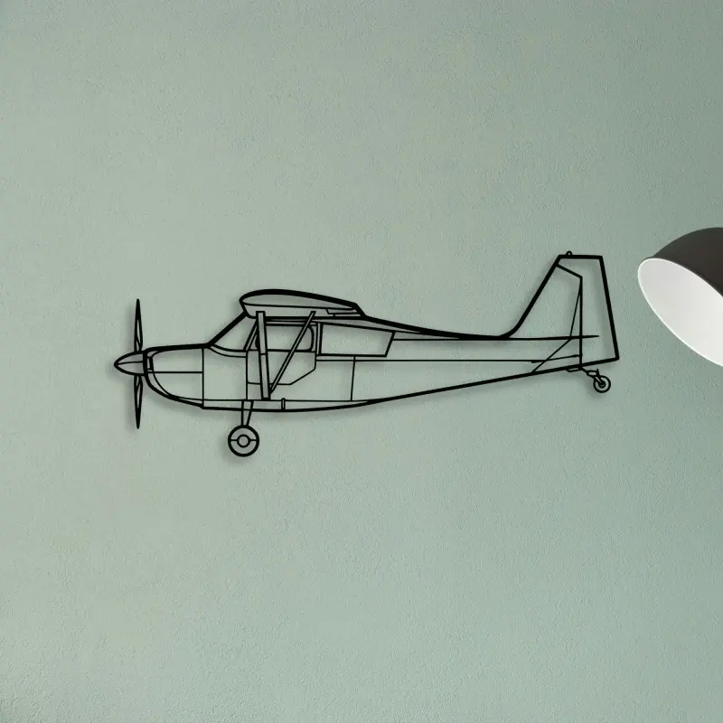 CRJ900 — XS (50 cm) metal wall art