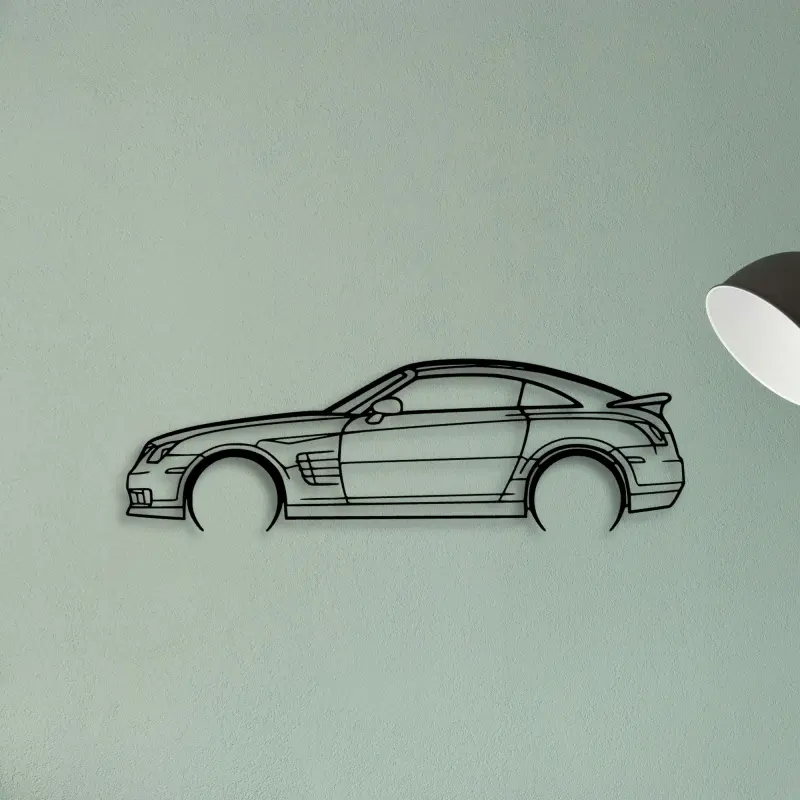 Crossfire Coupe 2005 — XS (50 cm) metal wall art