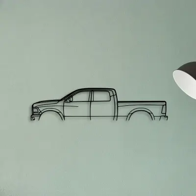 Cummins 3500 — XS (50 cm) metal wall art