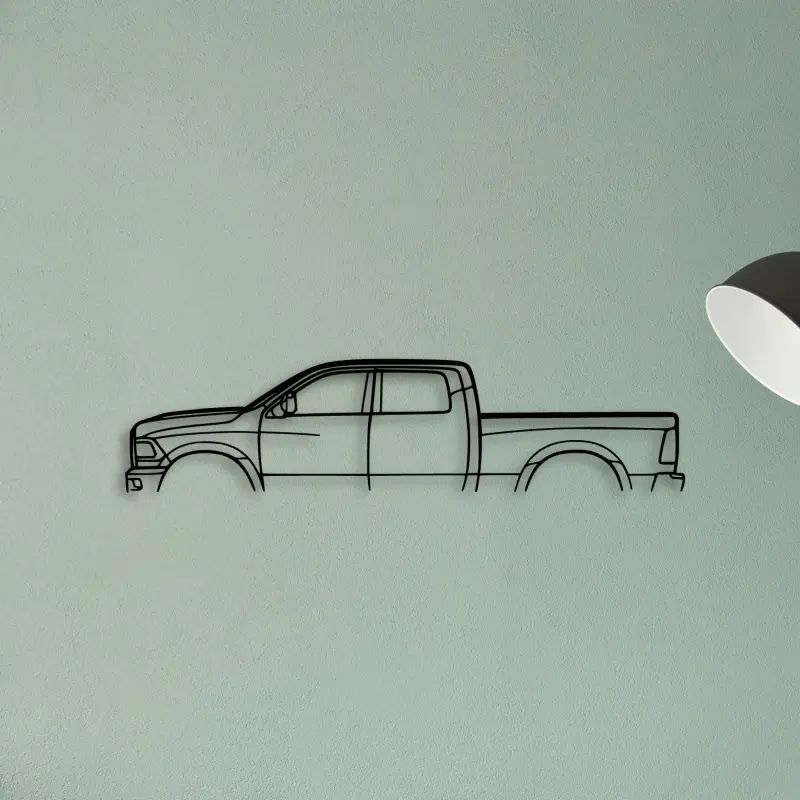 Cummins 3500 — XS (50 cm) metal wall art
