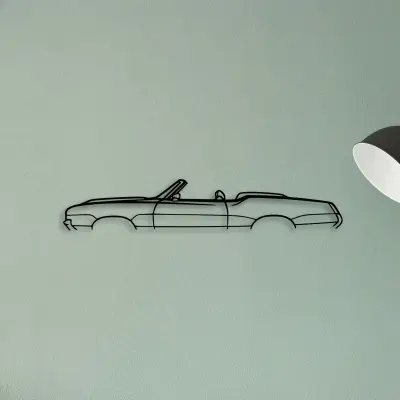 Cutlass Supreme — XS (50 cm) metal wall art