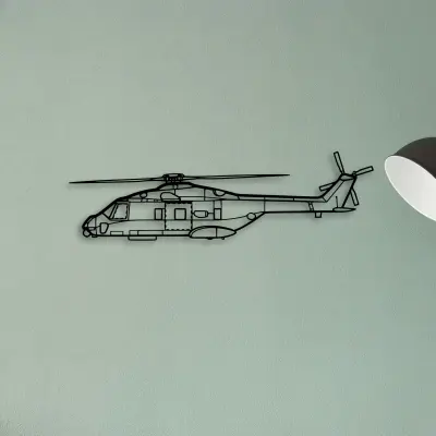 DA20 — XS (50 cm) metal wall art