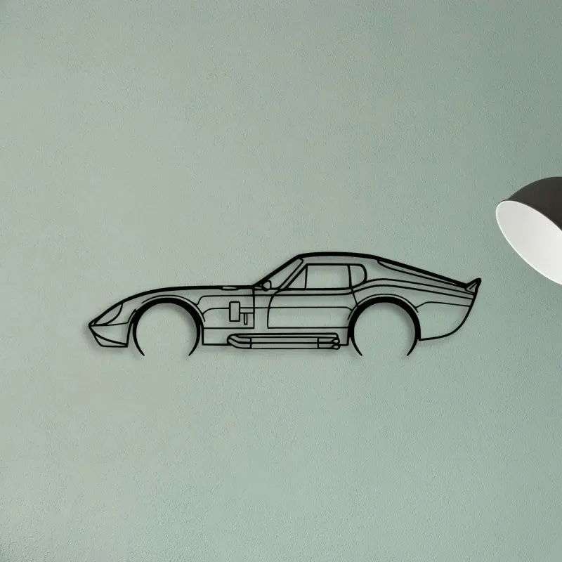Daytona 1965 — XS (50 cm) metal wall art