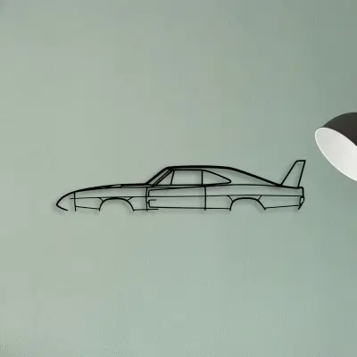 Daytona 1969 2 — XS (50 cm) metal wall art