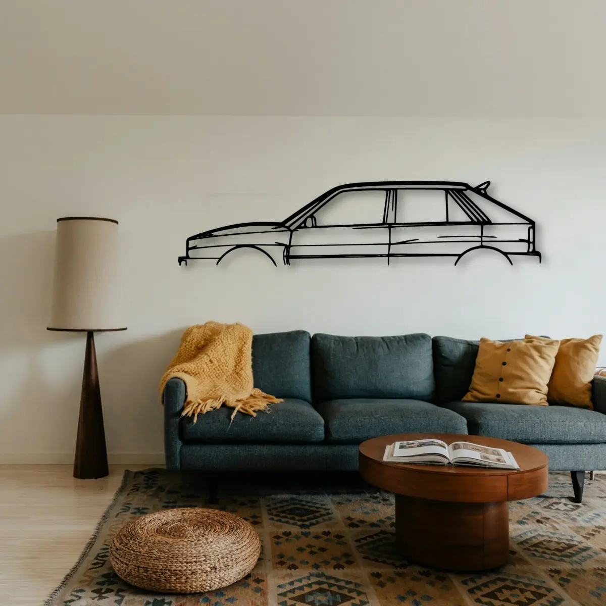 Lancia Delta 1992 across the room