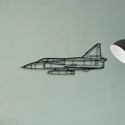 Dhc 2 Mk I — XS (50 cm) metal wall art