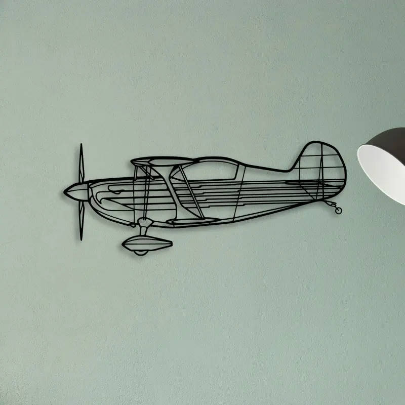 Dhc 6 Twin Otter — XS (50 cm) metal wall art