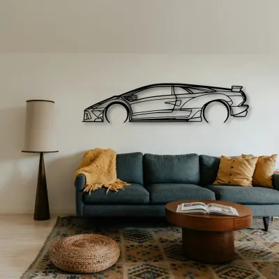 Lamborghini Diablo 6 0 cut-metal silhouette from the Tinvibe range