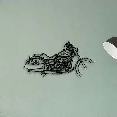 Dyna Low Rider 2008 — XS (50 cm) metal wall art