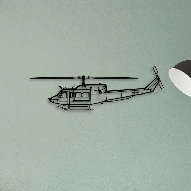 E 3C Sentry 2 — XS (50 cm) metal wall art