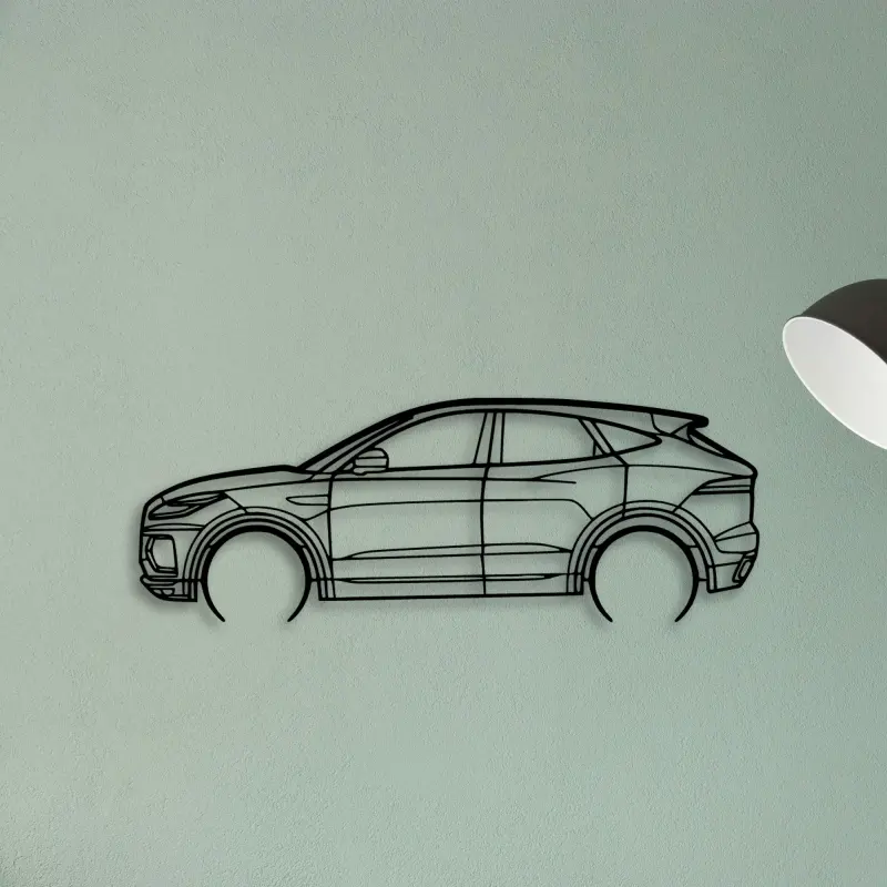 E PACE R Dynamic 2022 — XS (50 cm) metal wall art