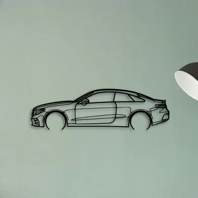 E53 AMG Coupe 2 — XS (50 cm) metal wall art