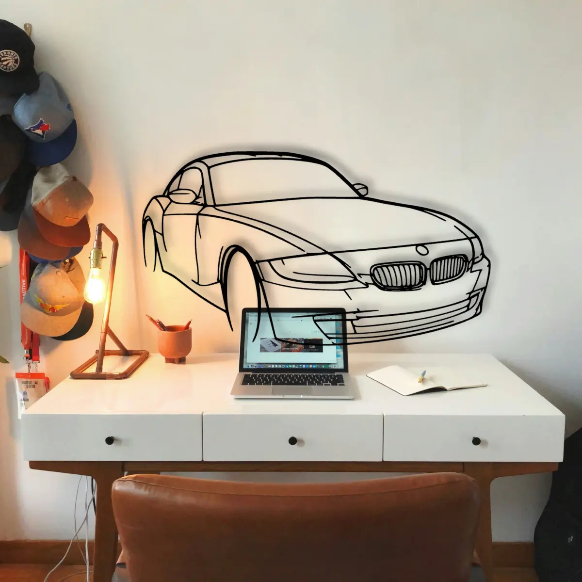 Bmw E86 Z4 Angle silhouette showing proportion
