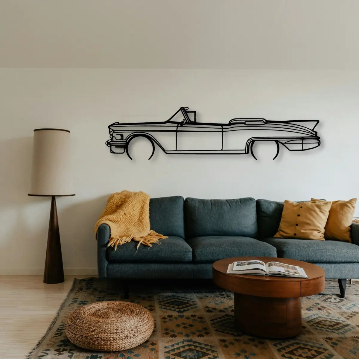 Cadillac Eldo Biarritz 1958 Convertible 2 sheet-metal profile from the Tinvibe range