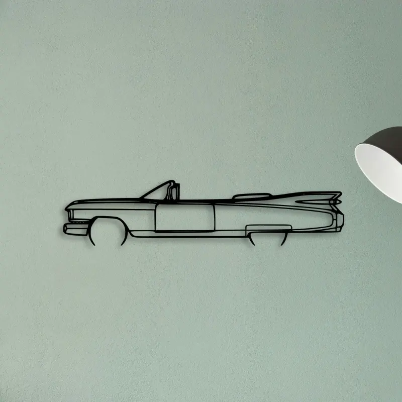 Eldo Biarritz 1959 — XS (50 cm) metal wall art