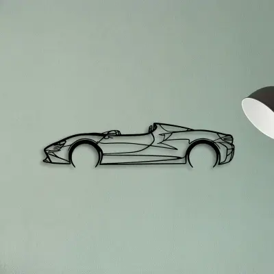 Elva 2022 — XS (50 cm) metal wall art
