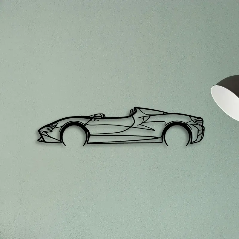 Elva 2022 — XS (50 cm) metal wall art