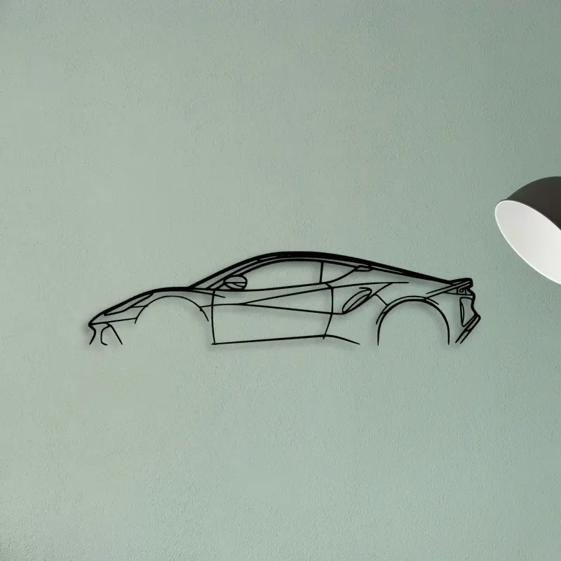 Emira 2 — XS (50 cm) metal wall art