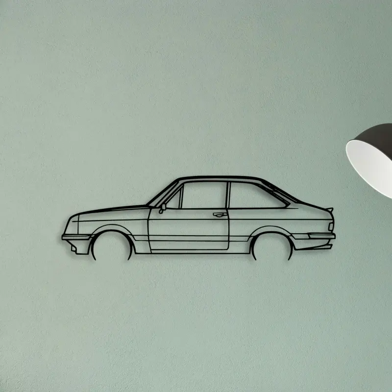 Escort MK2 RS2000 — XS (50 cm) metal wall art