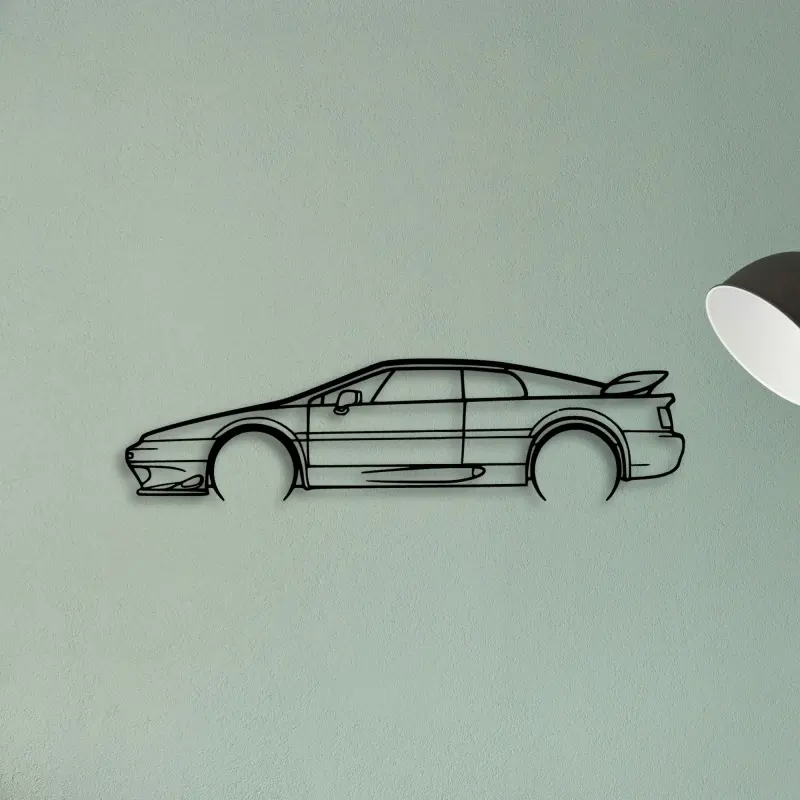 Esprit Turbo — XS (50 cm) metal wall art