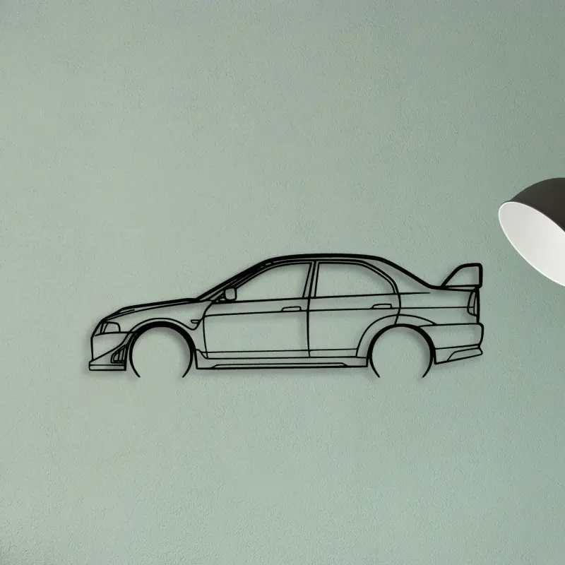 EVO VI 3 — XS (50 cm) metal wall art