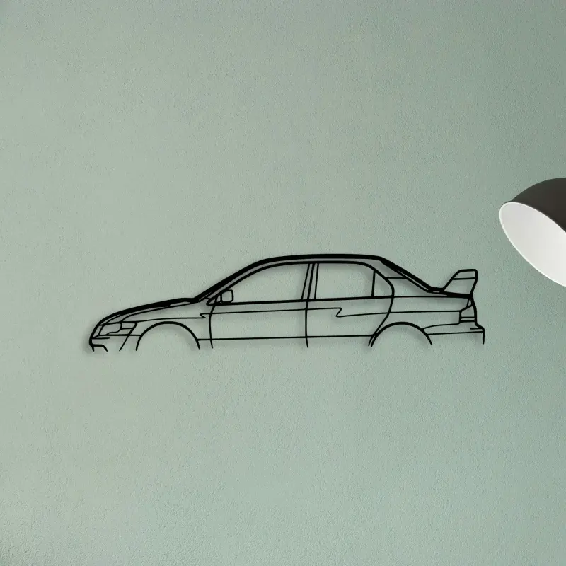 EVO VII — XS (50 cm) metal wall art