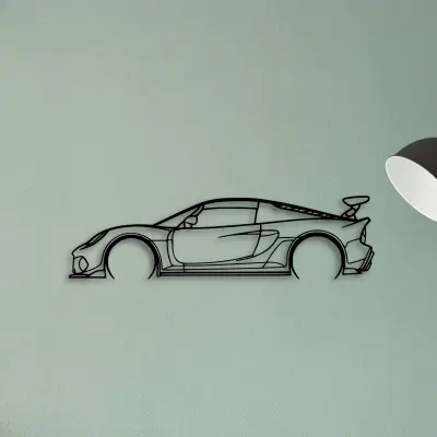 Exige 430 CUP 2020 — XS (50 cm) metal wall art
