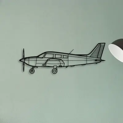 F 111 Aardvark — XS (50 cm) metal wall art