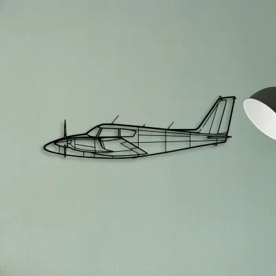 F 16A — XS (50 cm) metal wall art