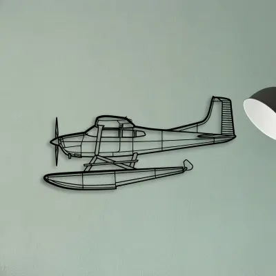 F 16C Missiles — XS (50 cm) metal wall art