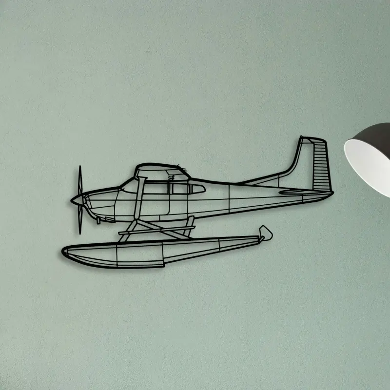 F 16C Missiles — XS (50 cm) metal wall art