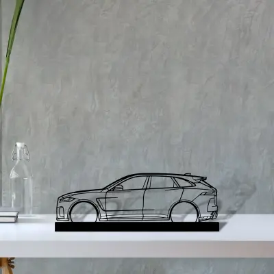 f-pace-svr — S (30 cm) metal wall art