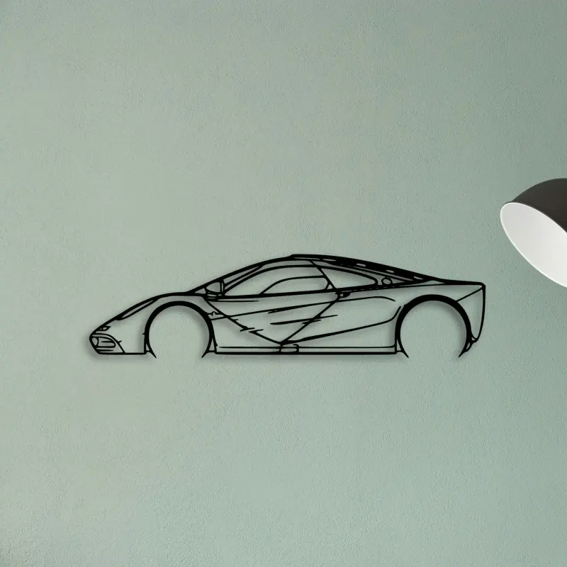 F1 1997 — XS (50 cm) metal wall art
