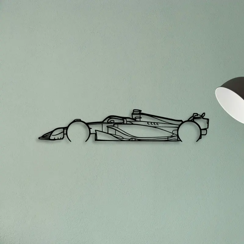 F1 2024 SF 24 — XS (50 cm) metal wall art