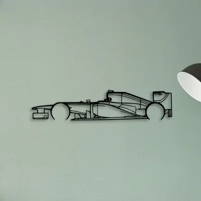 F1 RB8 2012 — XS (50 cm) metal wall art