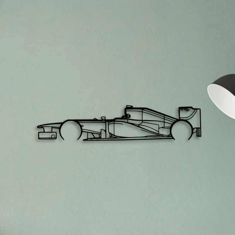 F1 RB8 2012 — XS (50 cm) metal wall art