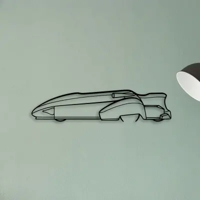 F1 Sidecar — XS (50 cm) metal wall art