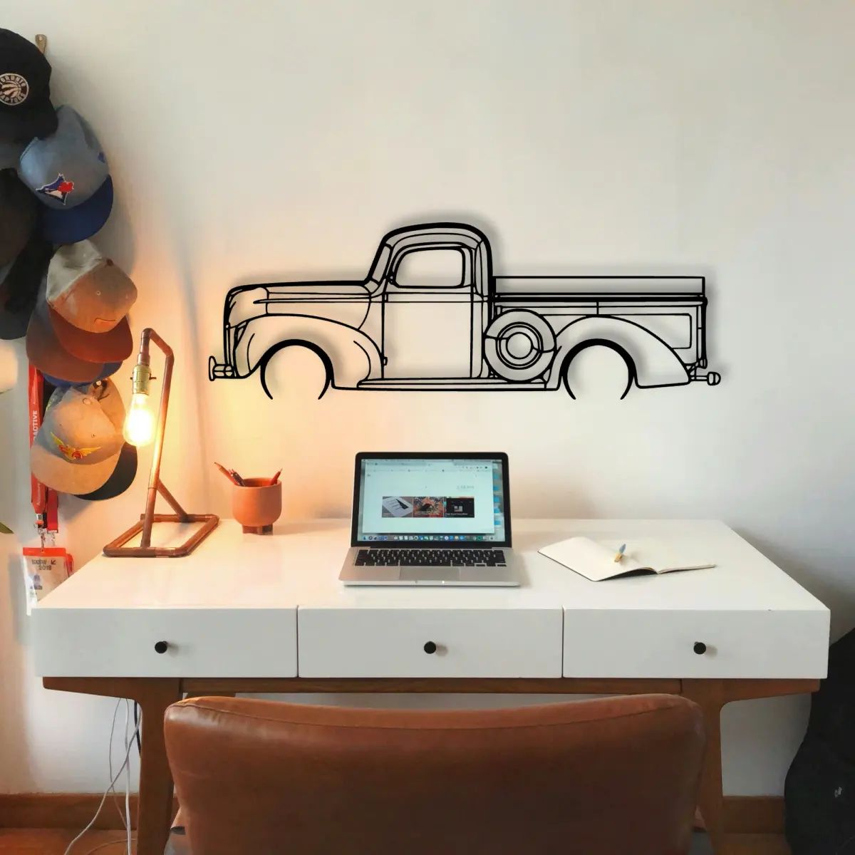 Ford F100 1940 cut-metal silhouette from the Tinvibe range