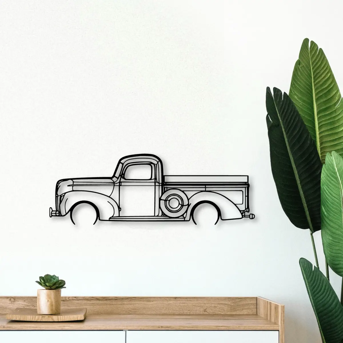 Ford F100 1940 metal profile from the Tinvibe range