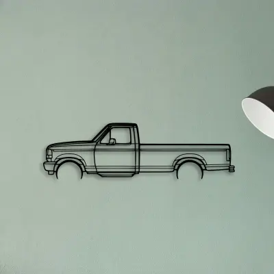 F150 1996 — XS (50 cm) metal wall art