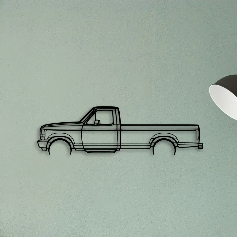 F150 1996 — XS (50 cm) metal wall art