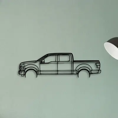 F150 2016 — XS (50 cm) metal wall art