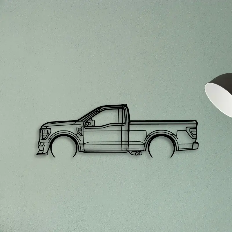 F150 SS — XS (50 cm) metal wall art