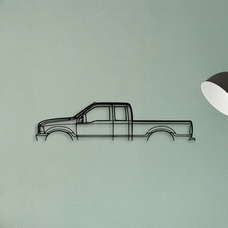 F350 2003 — XS (50 cm) metal wall art