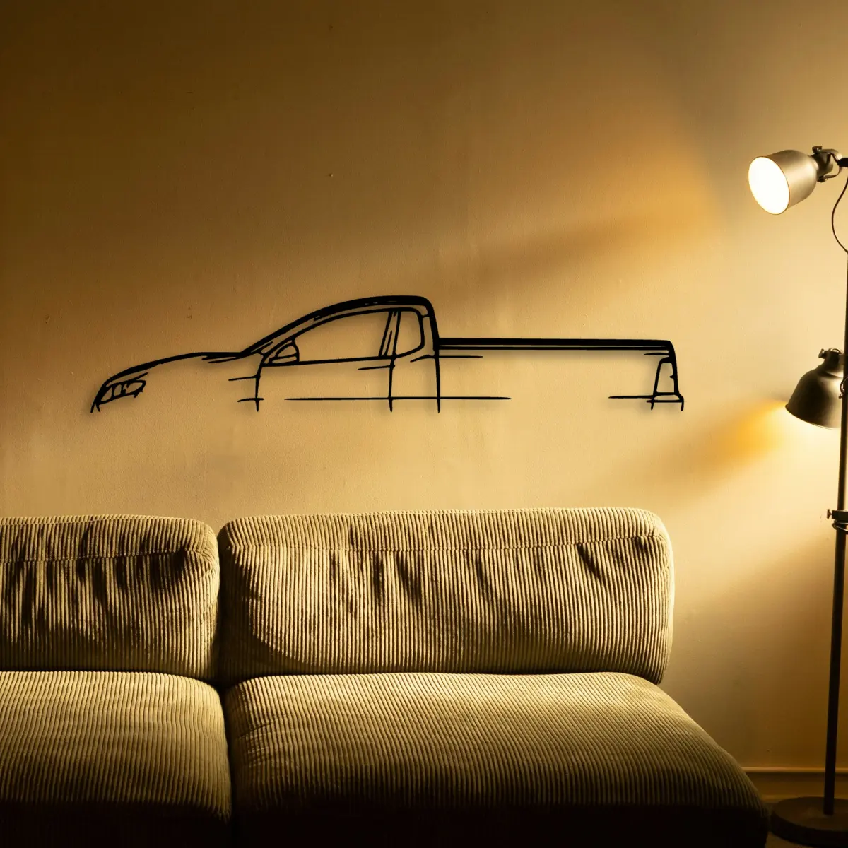 Ford F6 Falcon Ute cut-metal silhouette from the Tinvibe range